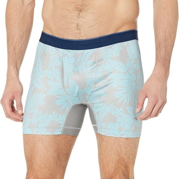 2 X Tommy Bahama Tropical Print Mesh Tech Underwear Boxer Briefs $60 - Picture 2 of 10